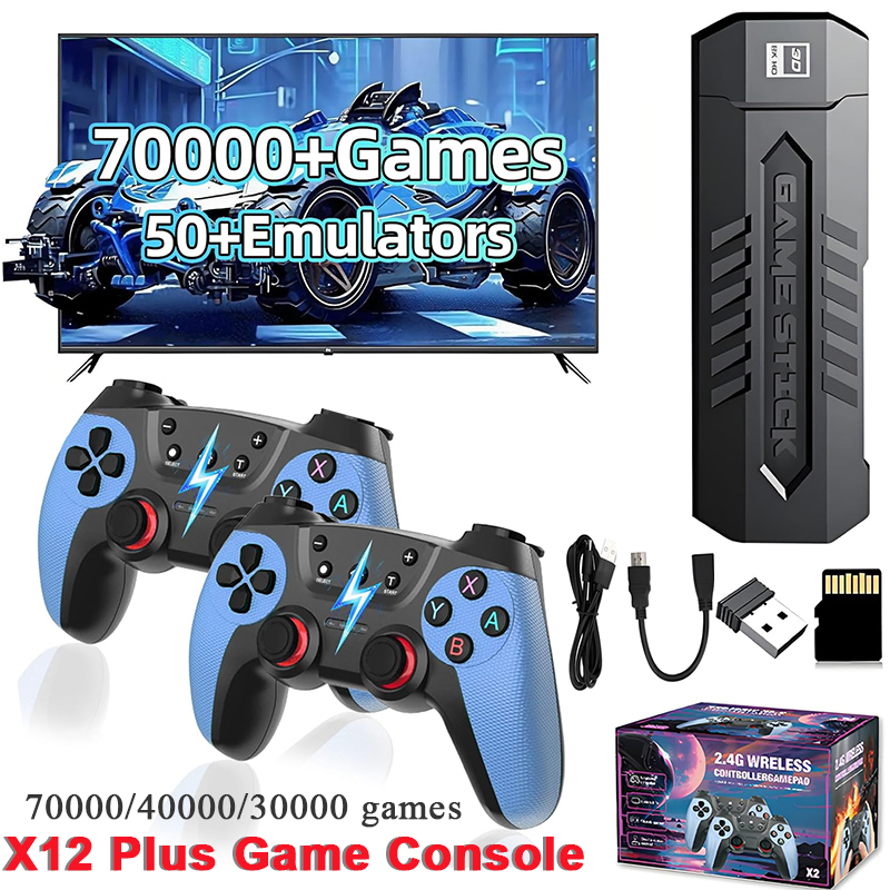 Gaming Console Emulator - X2 Retro Game Stick with 128GB