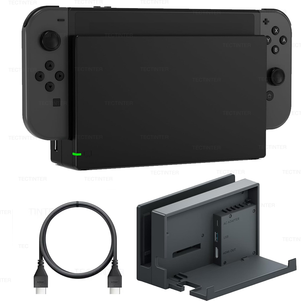Gaming Console Tv Stand - 2 in 1 Charging TV Dock