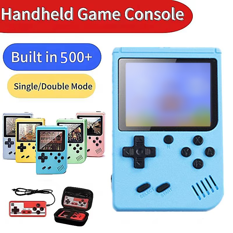 Gaming Console With Minecraft - Built-in 500+ Classic games 5 inch