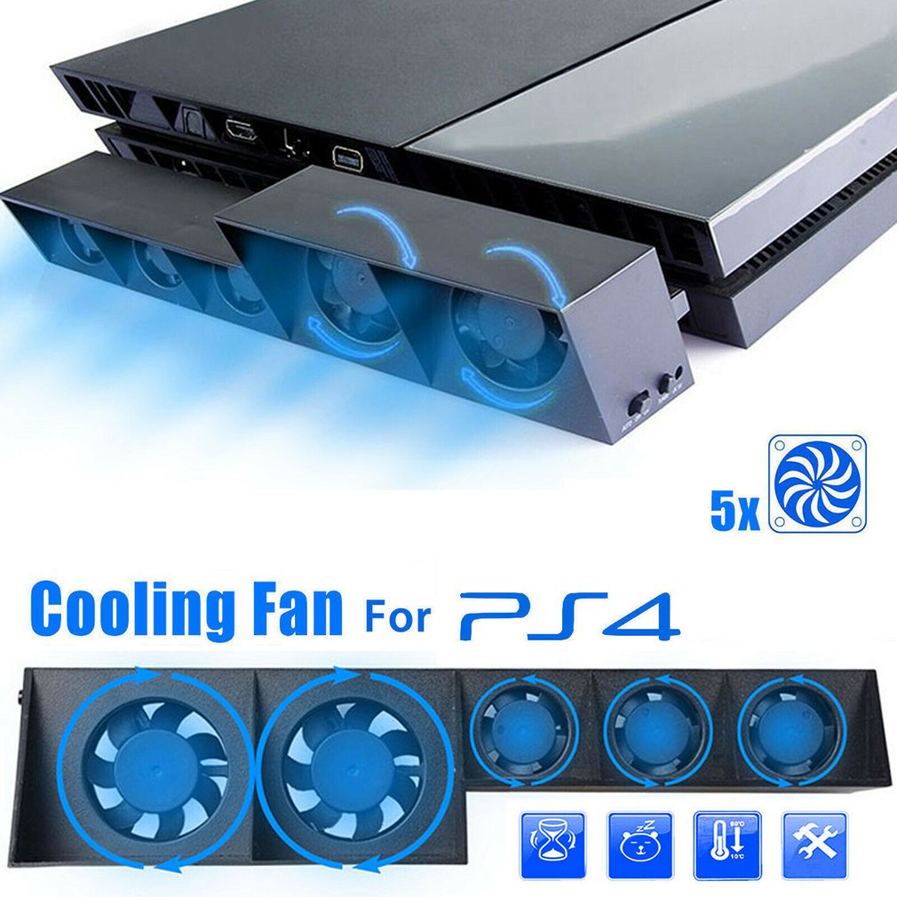 Gaming Console Tv Stand - Base Fan Stand For Sony PS4
