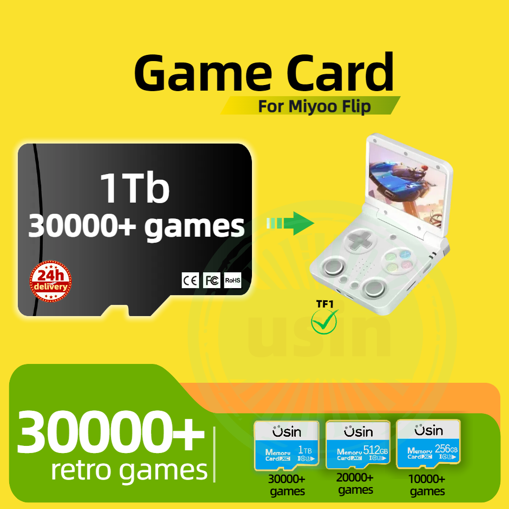 Gaming Console Deals - Game Card For Miyoo Flip 30000+