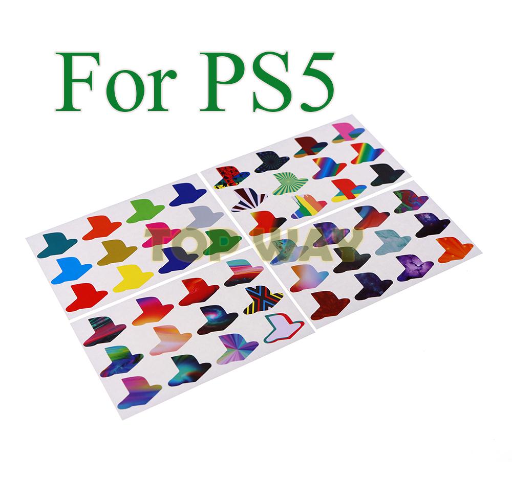 Gaming Console Ps5 - 12pcs/Lot Colorful Lo go Skin Sticker