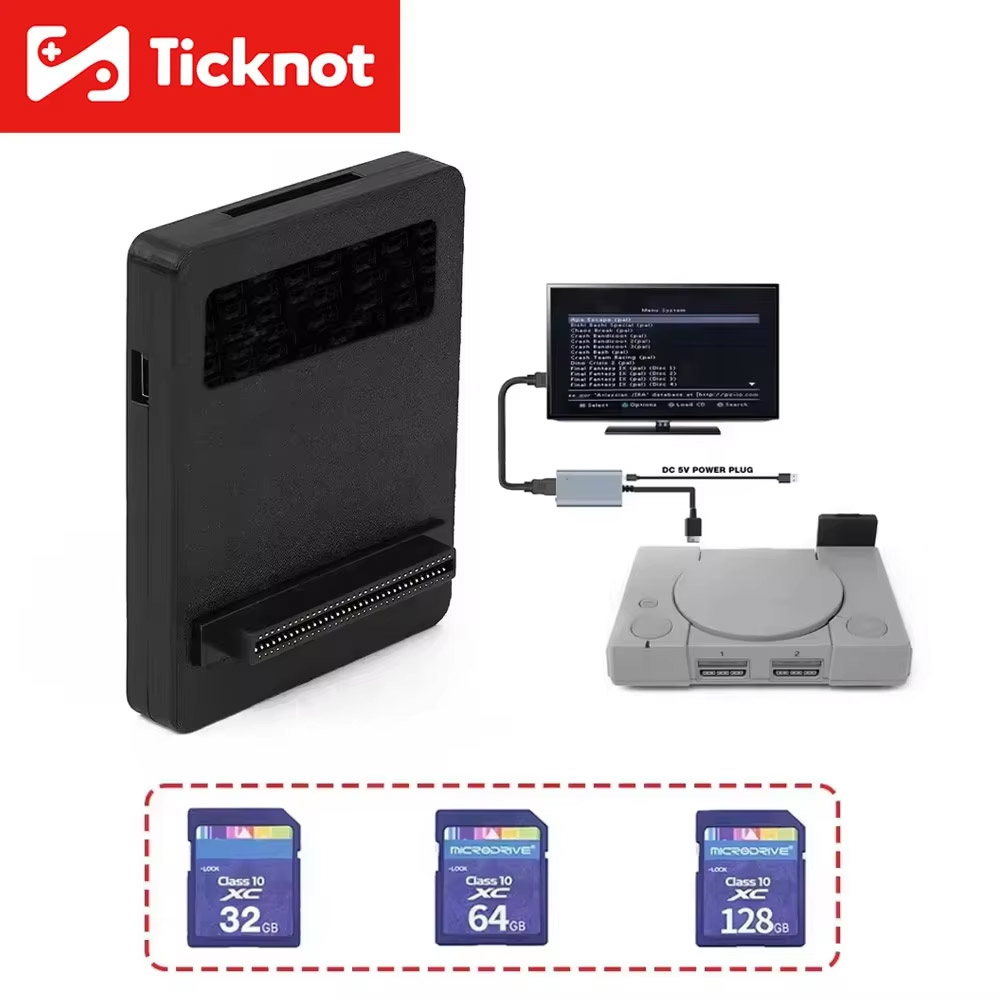 Gaming Console Emulator - Optical Drive Emulator (Clone Version) 3D