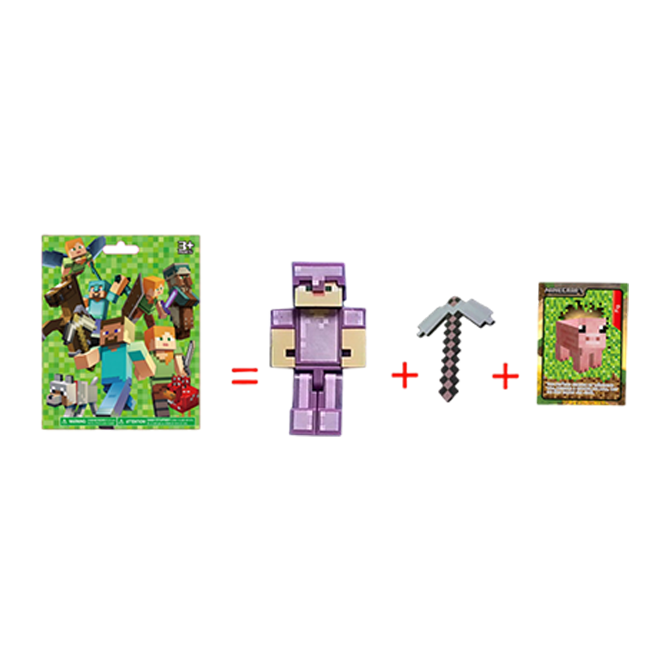 Anime 1-24Pcs Minecrafts Blind - Gaming Console With Minecraft 评论和价格