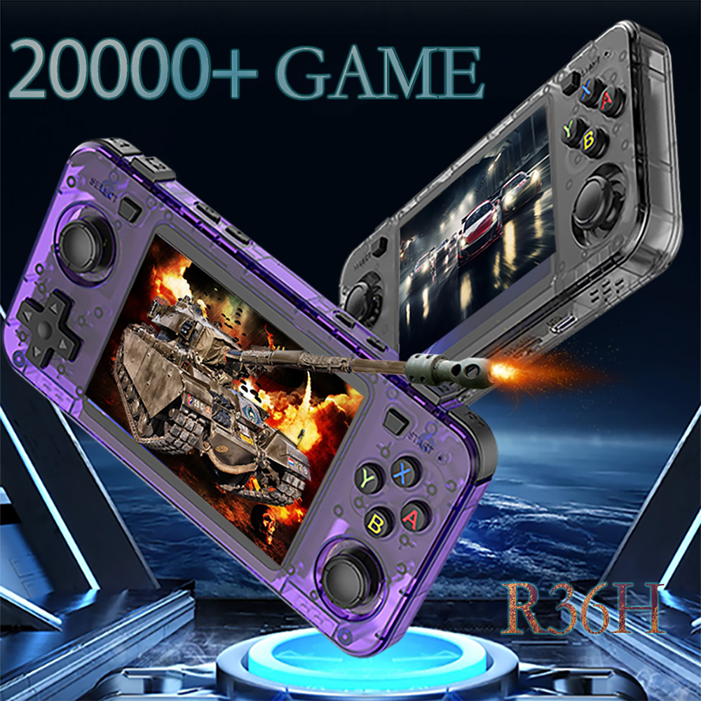 R36H ARKOS Retro Handheld Game - Gaming Console With Minecraft 评论和价格