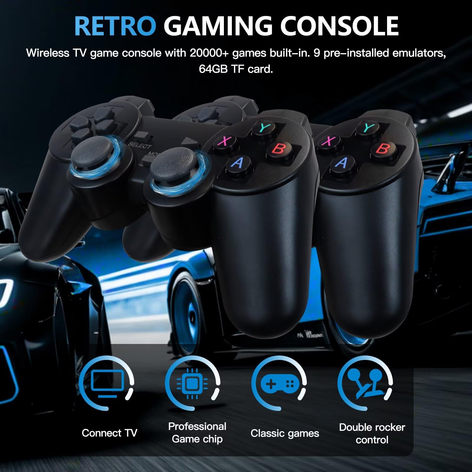 Retro Video Game Console 4K Ga - Gaming Console Tv Stand 评论和价格