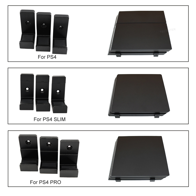 Wall Mount Holder For PS4 Cons - Gaming Console Tv Stand 评论和价格