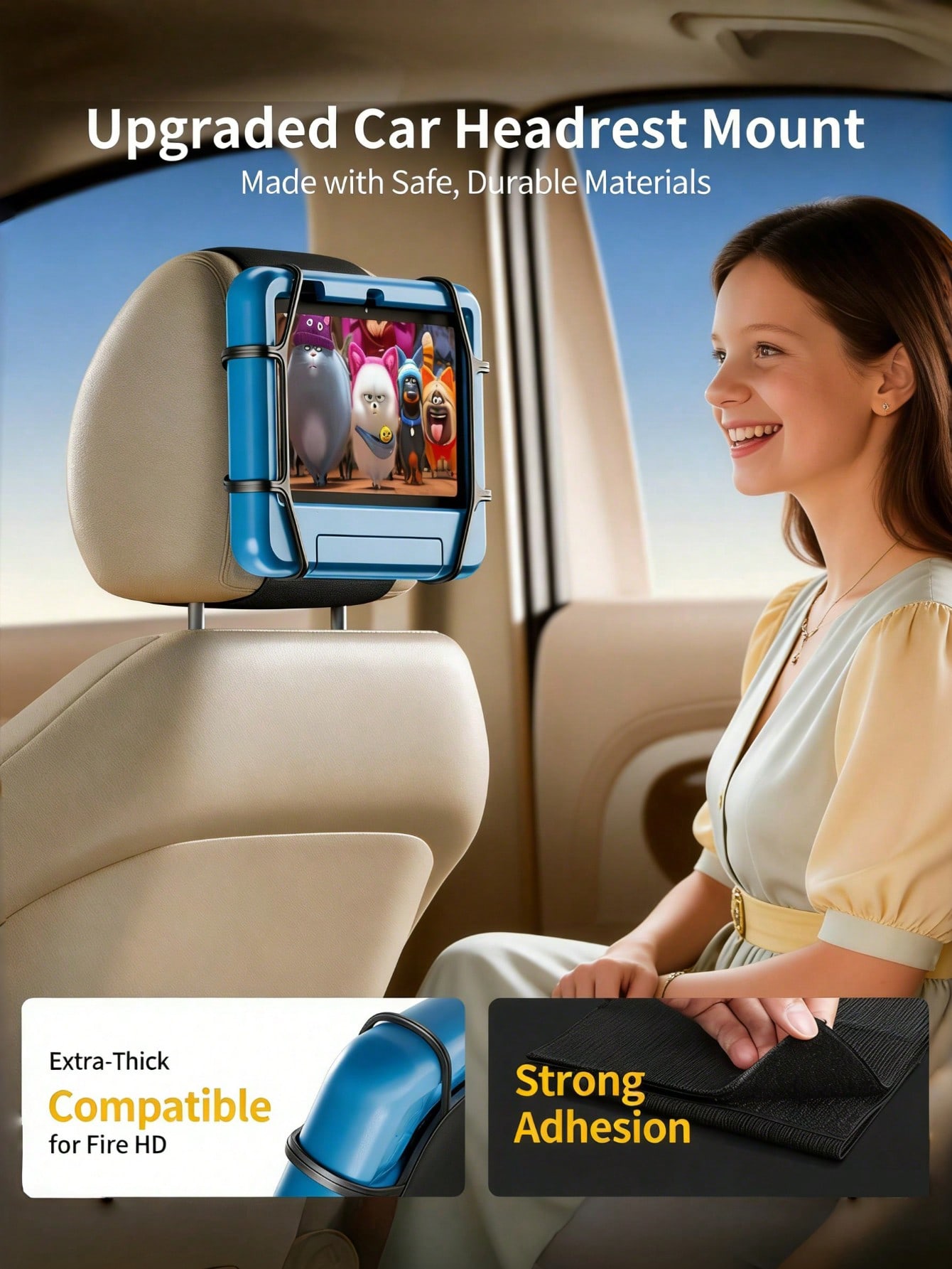 Car Headrest Tablet Holder – 3 - Gaming Console Android 评论和价格