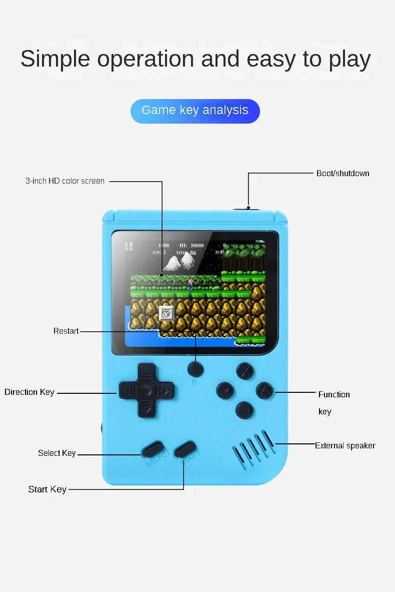 Built-in 500+ Classic Games 8- - Gaming Console Tv Stand 评论和价格