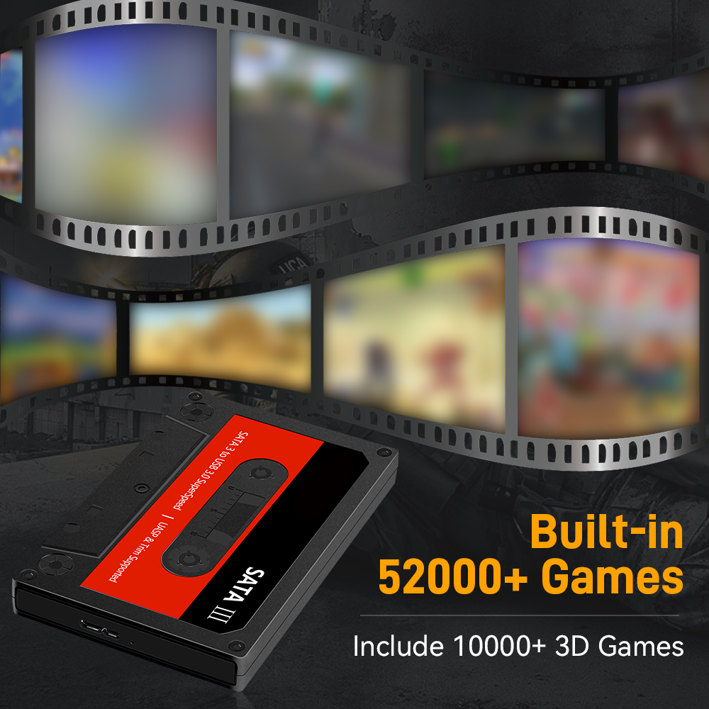 Batocera 500G/2T Emulator Game - Gaming Console Video Game 评论和价格