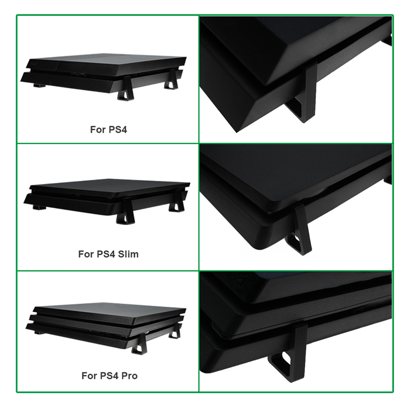 4Pcs Cooling Horizontal Holder - Gaming Console Tv Stand 评论和价格