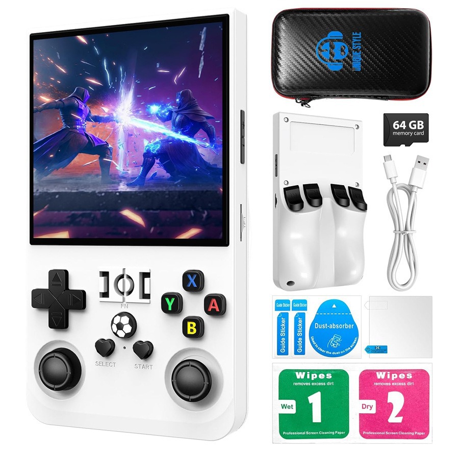 R36MAX Open Source Handheld Ga - Gaming Console Portable 评论和价格