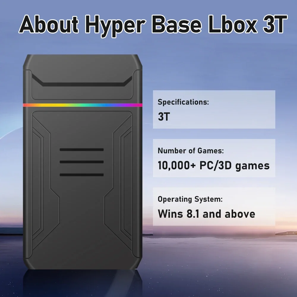 3TB Launchbox Portable Gaming  - Gaming Console Video Game 评论和价格