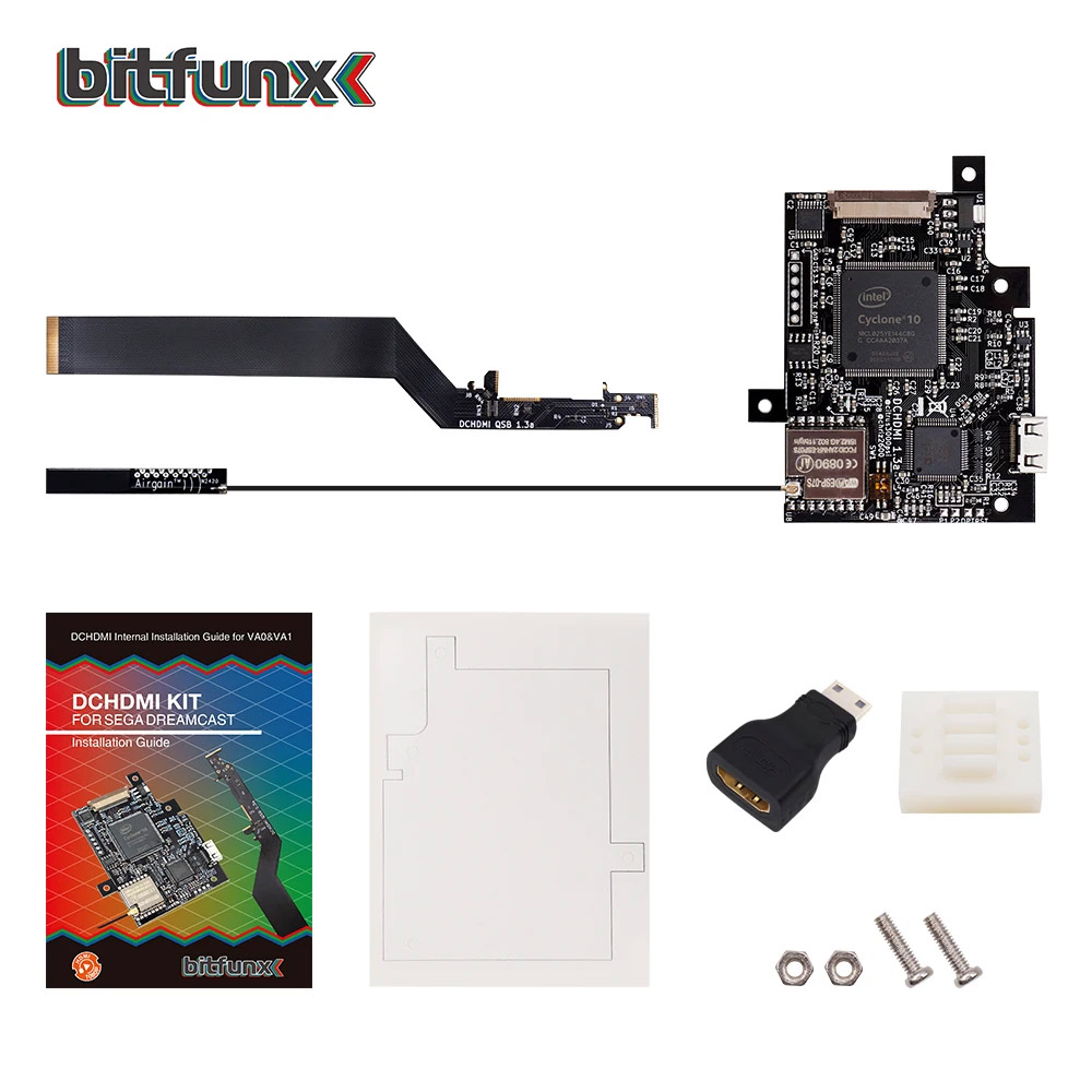 BitFunx DCHDMI Kit For SEGA Dr - Gaming Console Definition 评论和价格