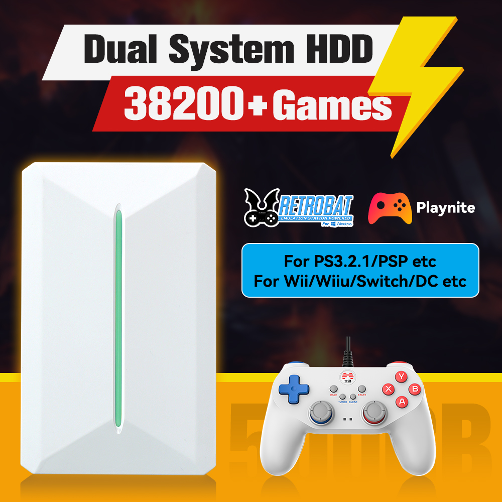 Retrobat＆Playnite System HDD R - Gaming Console Emulator 评论和价格