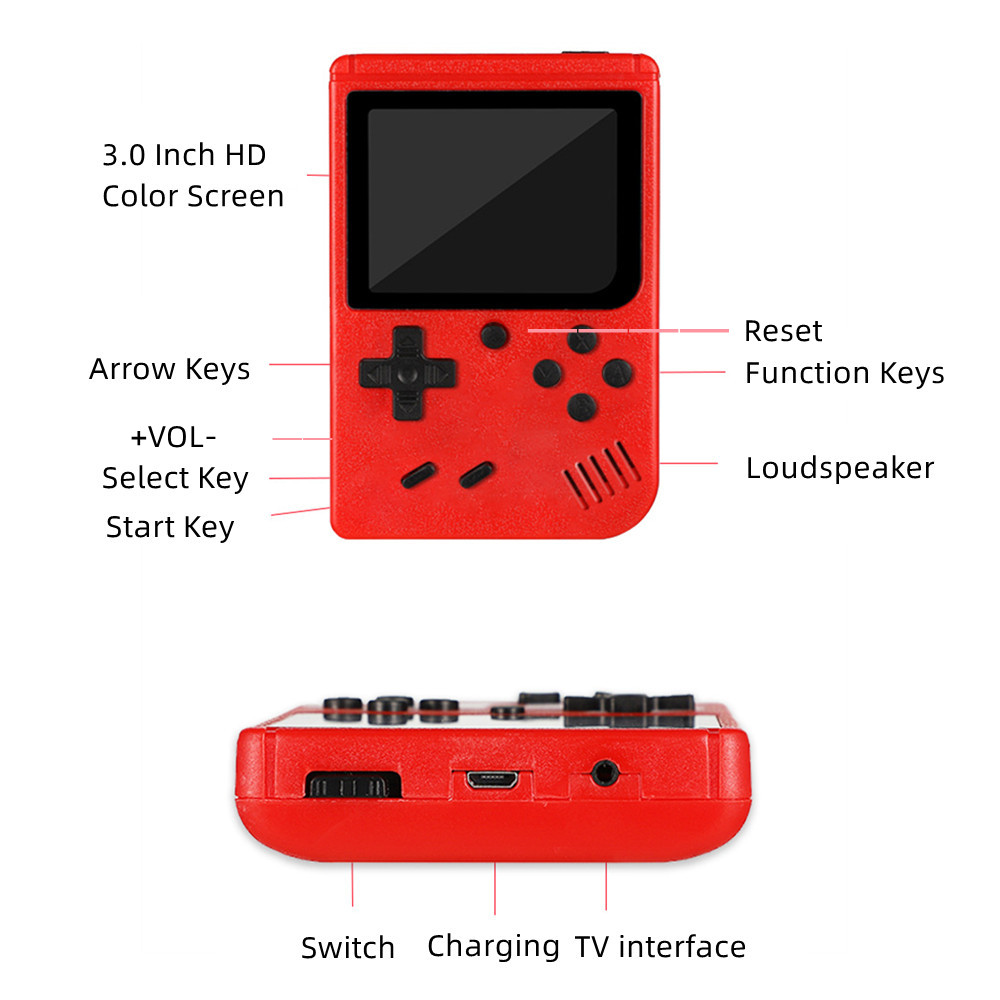 400 In 1 Mini Games Handheld G - Gaming Console With Minecraft 评论和价格