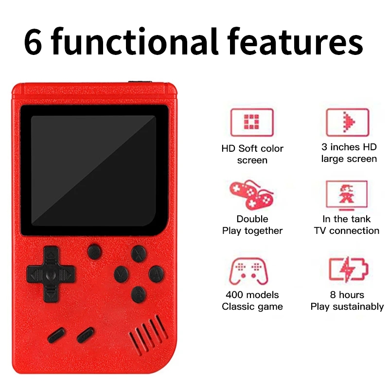 400 In 1 Mini Games Handheld G - Gaming Console With Minecraft 评论和价格