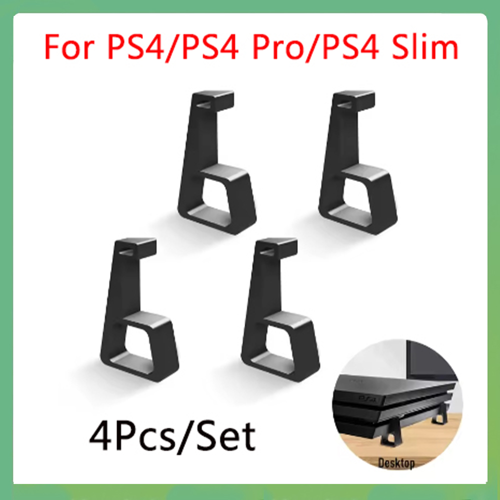1Set For PS4 Slim Pro Feet Sta - Gaming Console Tv Stand 评论和价格