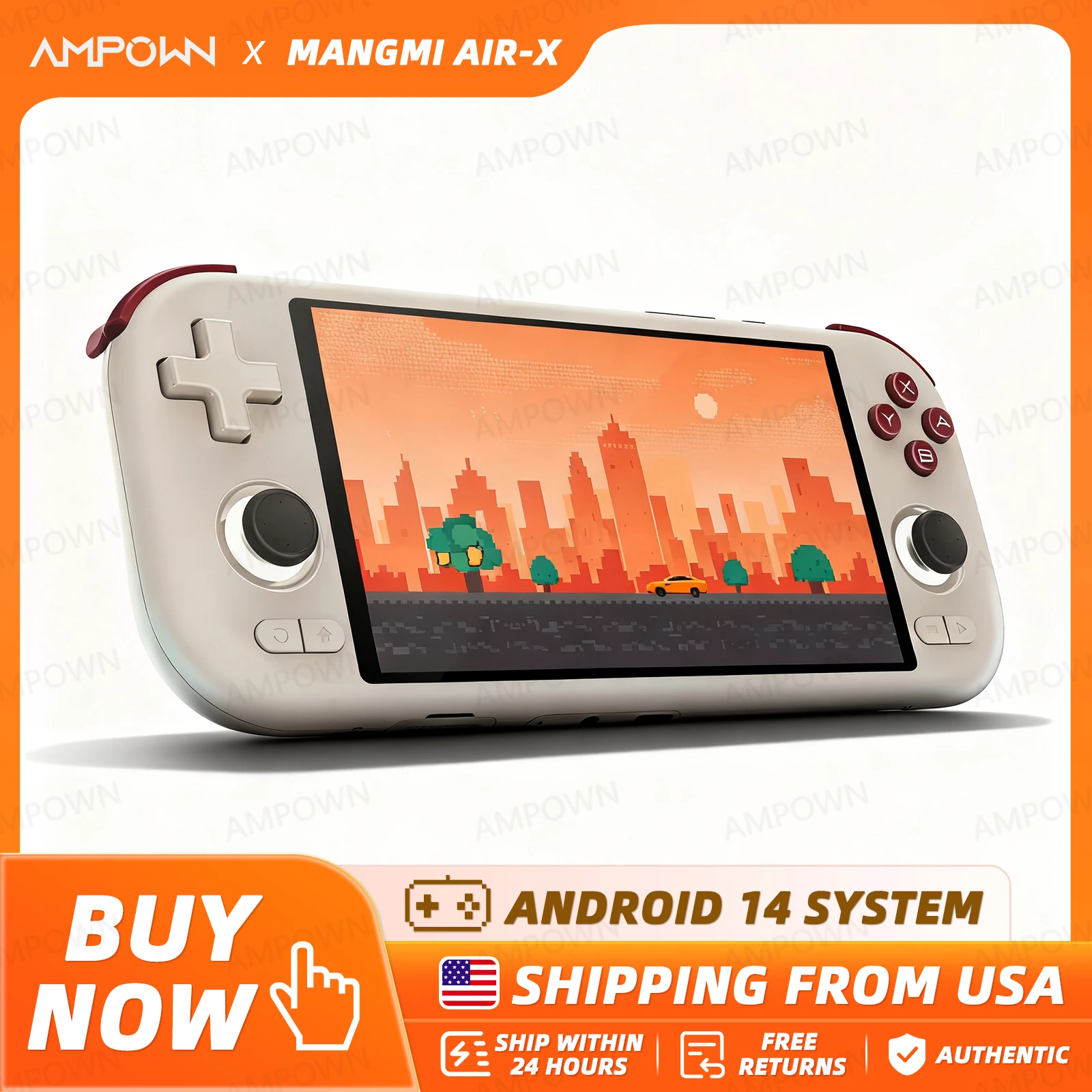 MANGMI AIR X Handheld Game Con - Gaming Console Android 评论和价格