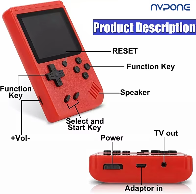 NEW Portable Retro Mini Video  - Gaming Console With Minecraft 评论和价格