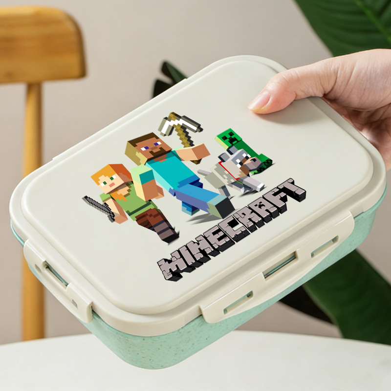 Minecrafted Bento Lunch Box Ga - Gaming Console With Minecraft 评论和价格