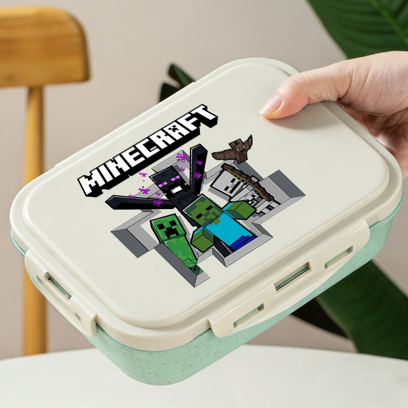 Minecrafted Bento Lunch Box Ga - Gaming Console With Minecraft 评论和价格