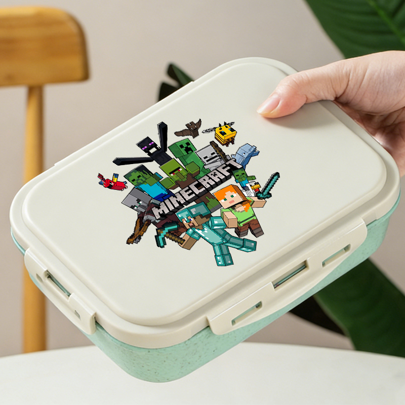 Minecrafted Bento Lunch Box Ga - Gaming Console With Minecraft 评论和价格