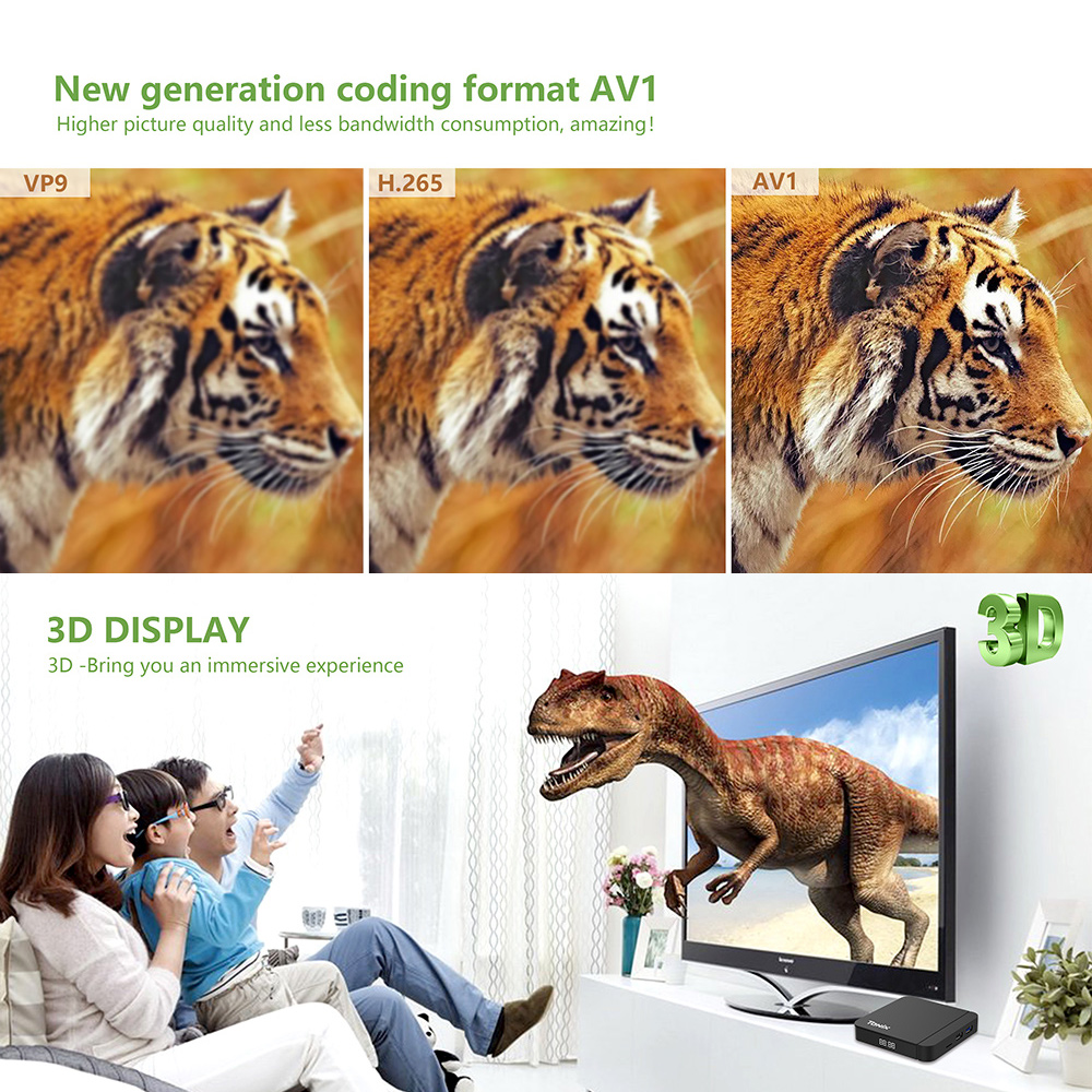 Tanix W2 Smart TV Box Android  - Gaming Console Tv Stand 评论和价格
