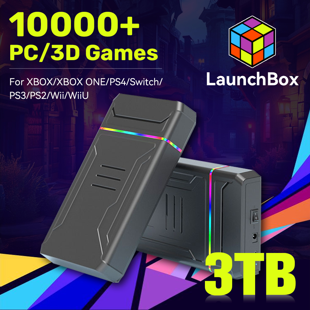 JMachen Launchbox 3TB Gaming H - Gaming Console Video Game 评论和价格