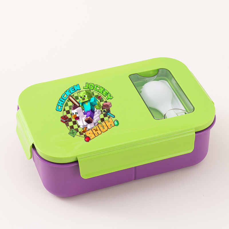 Game Theme Lunch Box Minecraft - Gaming Console With Minecraft 评论和价格