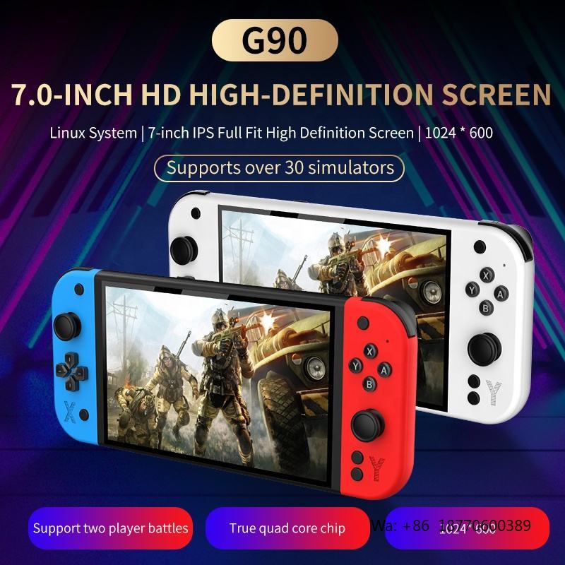 G90 Handheld Game Console 7-In - Gaming Console Definition 评论和价格