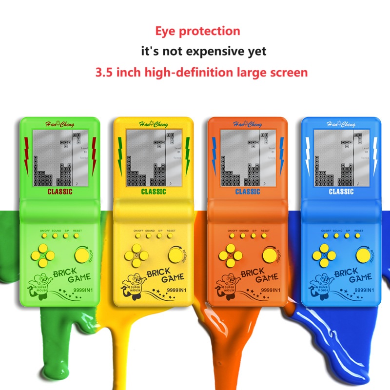 Russian Blocks Game Portable H - Gaming Console 5 Year Old 评论和价格