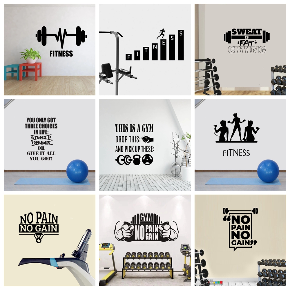 1 pc hot sale GYM culture Wall - Gaming Console Wallpaper 评论和价格