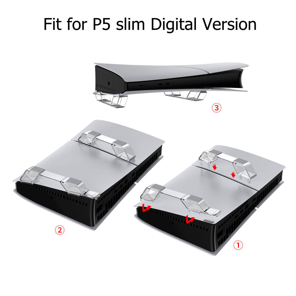 Horizontal Stand for PS5 Slim  - Gaming Console Ps5 评论和价格