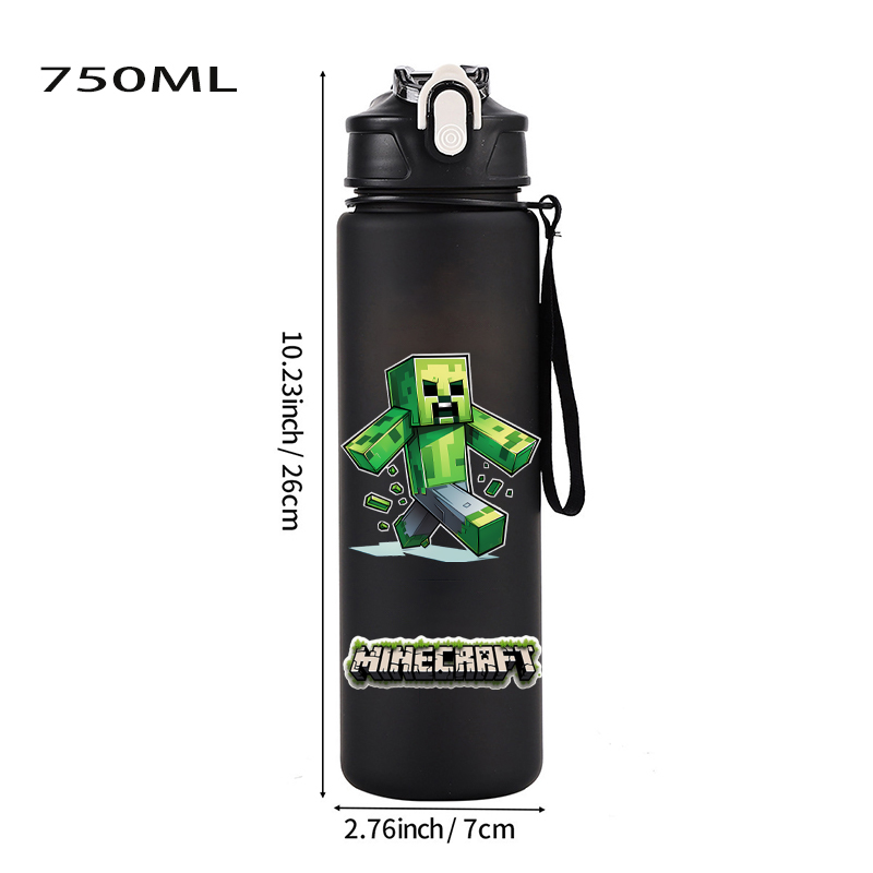 750ML Minecraft Sport Water Bo - Gaming Console With Minecraft 评论和价格