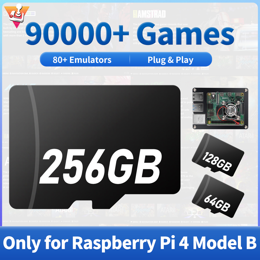 Game TF Card for Raspberry Pi  - Gaming Console Emulator 评论和价格