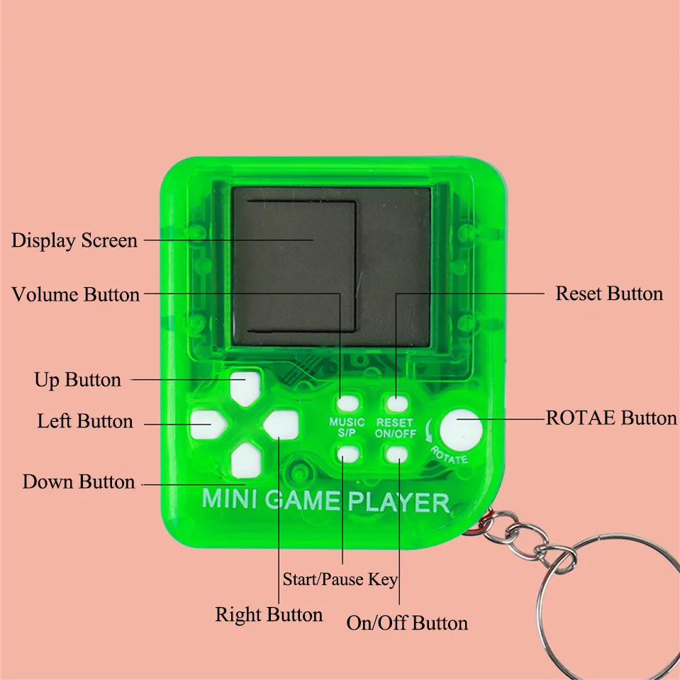 Retro Mini Handheld Game Playe - Gaming Console 5 Year Old 评论和价格