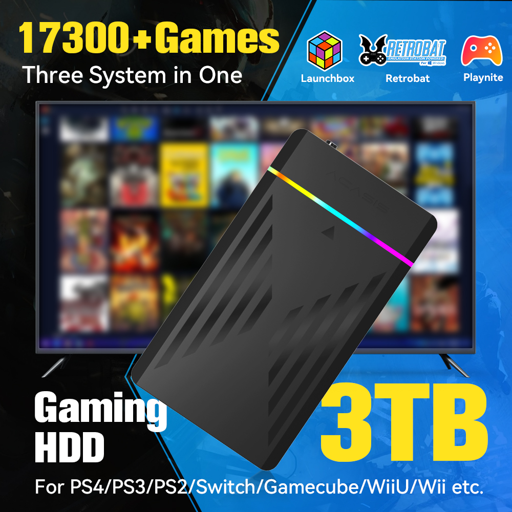 3TB Portable Gaming HDD Launch - Gaming Console Video Game 评论和价格